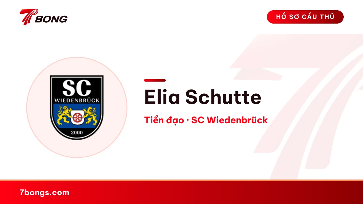 Elia Schutte — SC Wiedenbrück