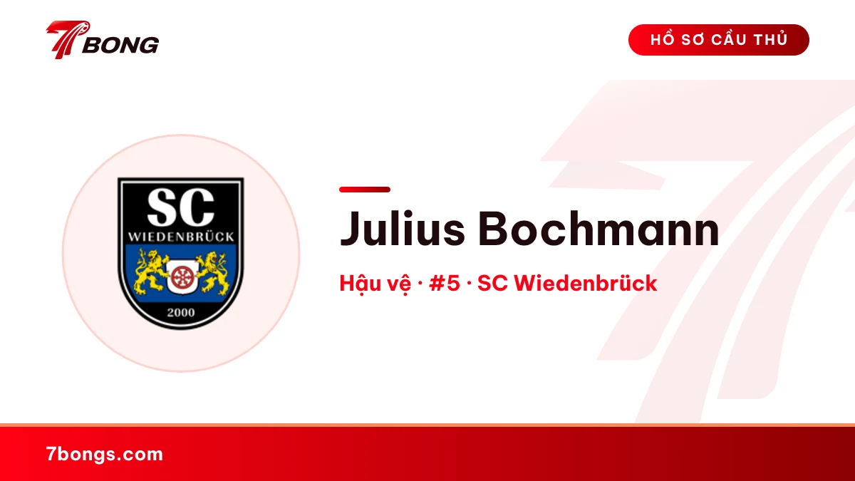 Julius Bochmann — SC Wiedenbrück