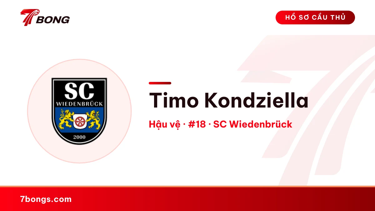 Timo Kondziella — SC Wiedenbrück