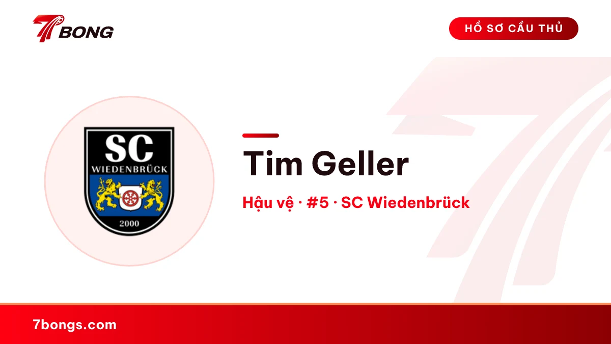 Tim Geller — SC Wiedenbrück