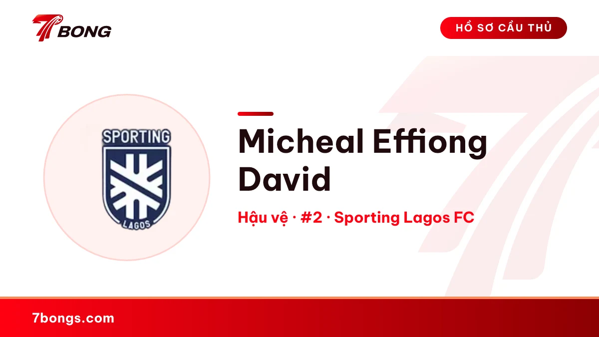 Micheal Effiong David — Sporting Lagos FC