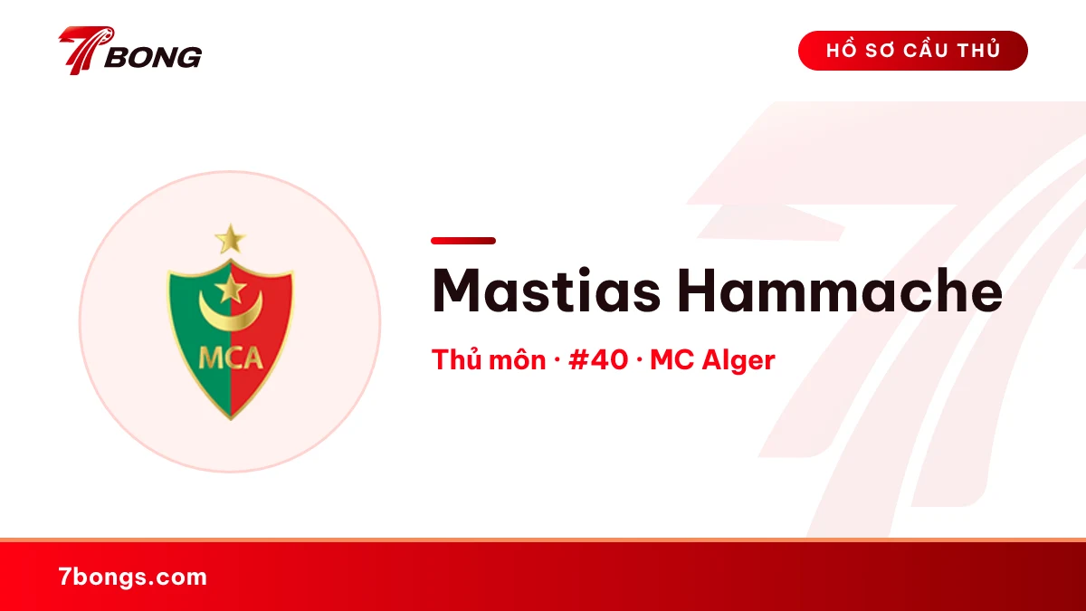 Mastias Hammache — MC Alger