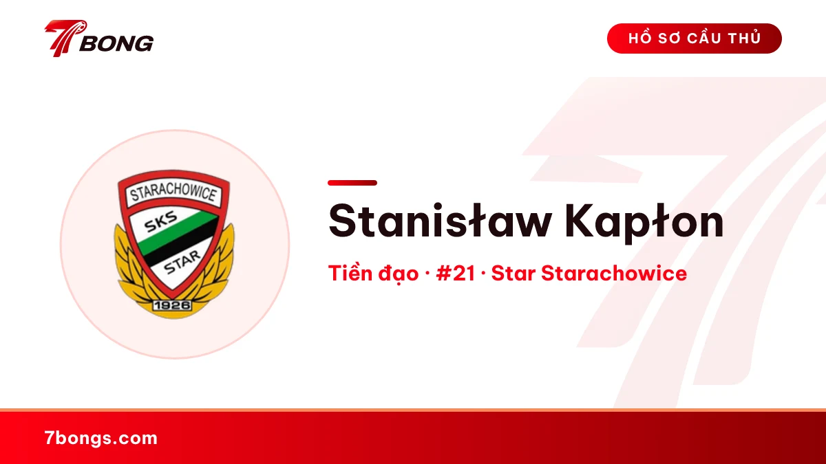Stanisław Kapłon — Star Starachowice