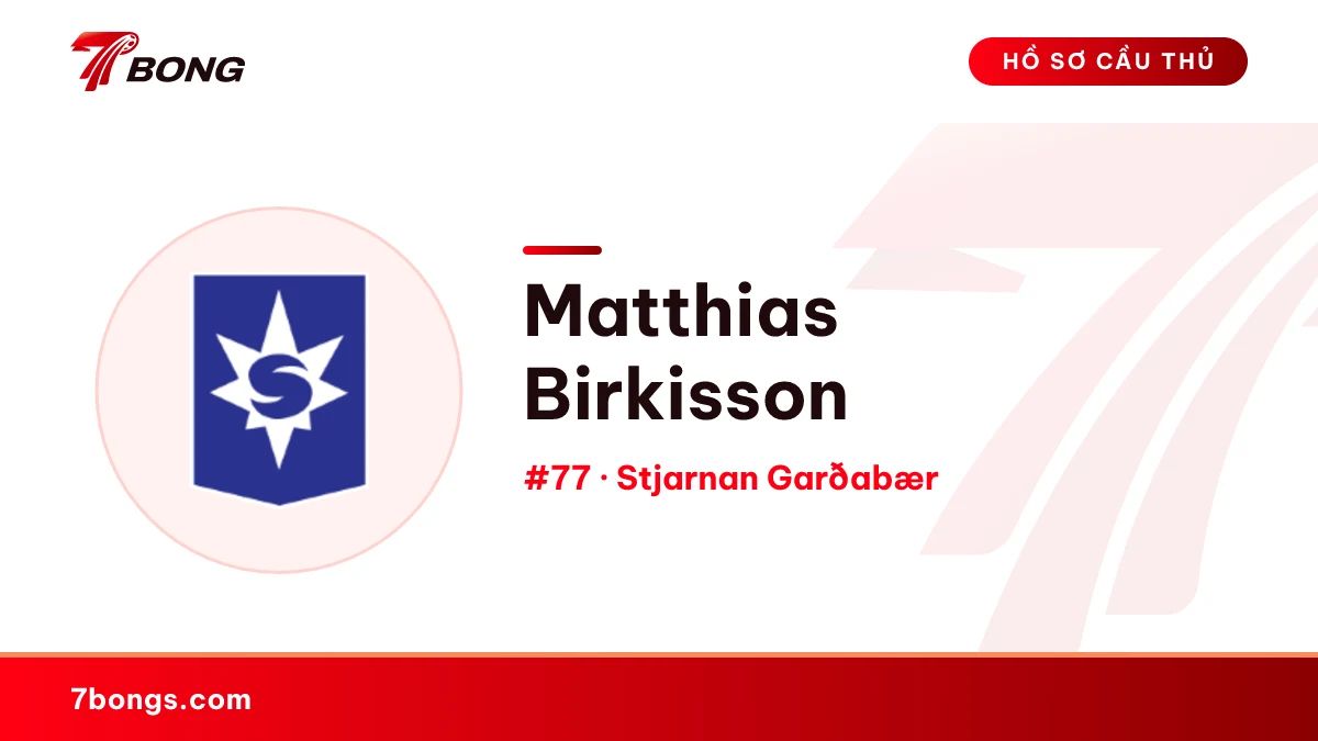 Matthias Birkisson — Stjarnan Garðabær