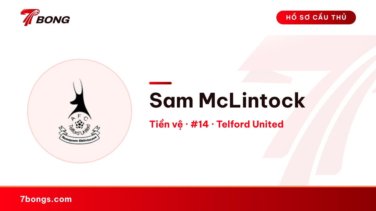 Sam McLintock — Telford United