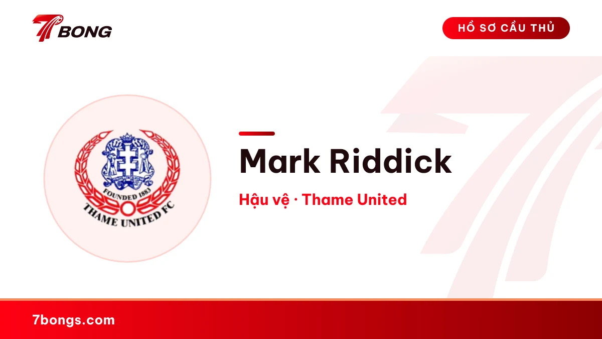 Mark Riddick — Thame United