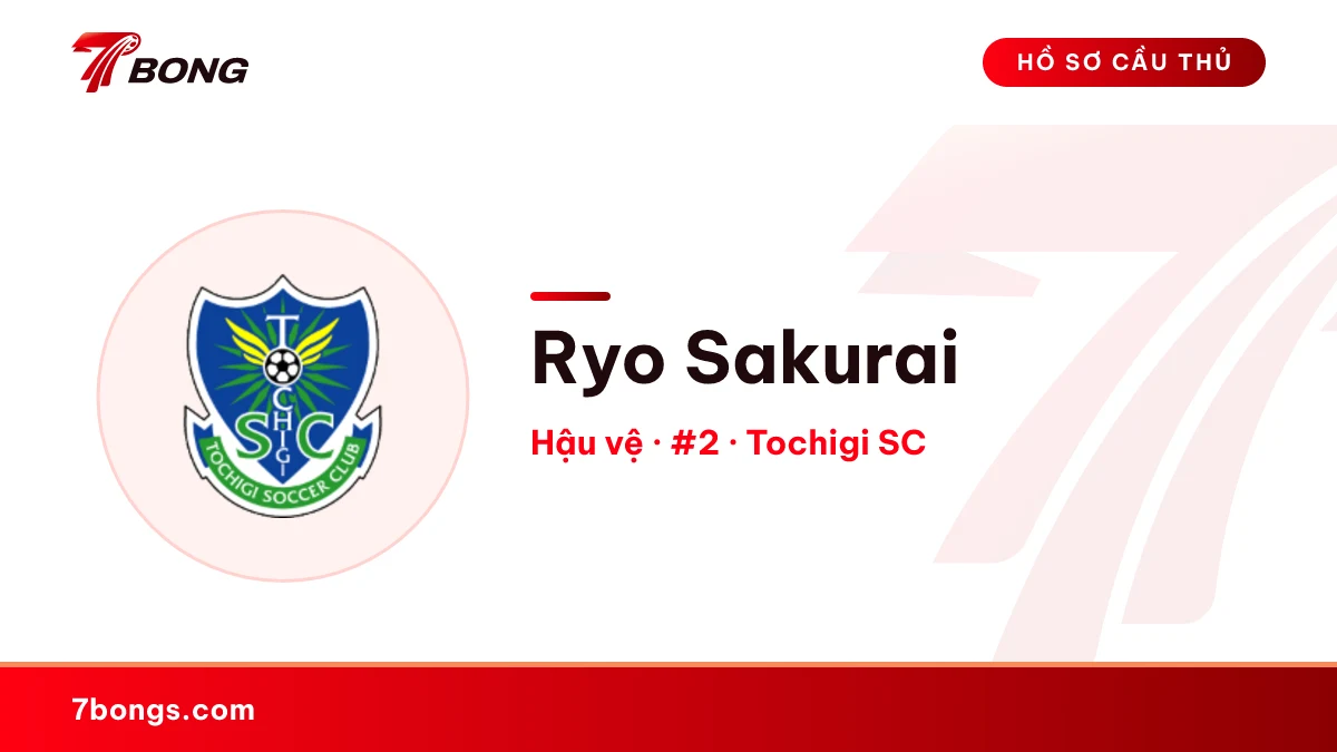 Ryo Sakurai — Tochigi SC