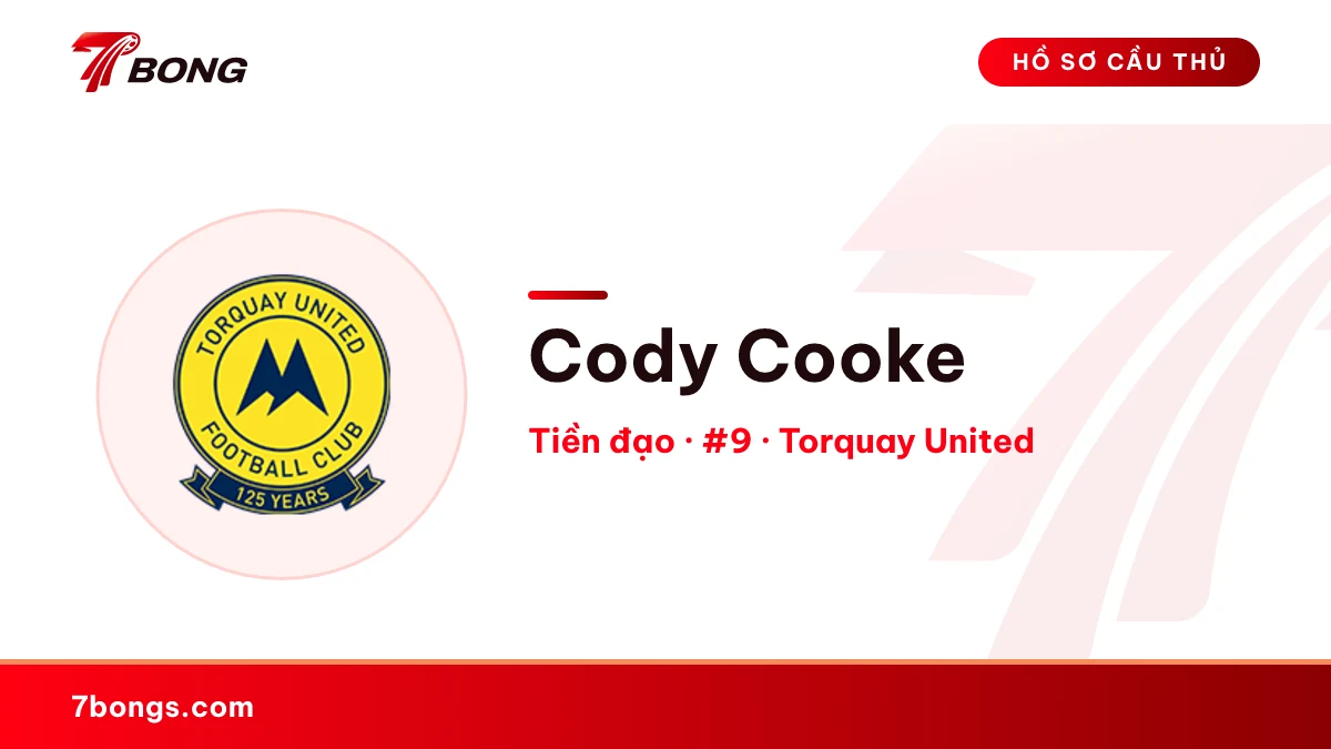 Cody Cooke — Torquay United