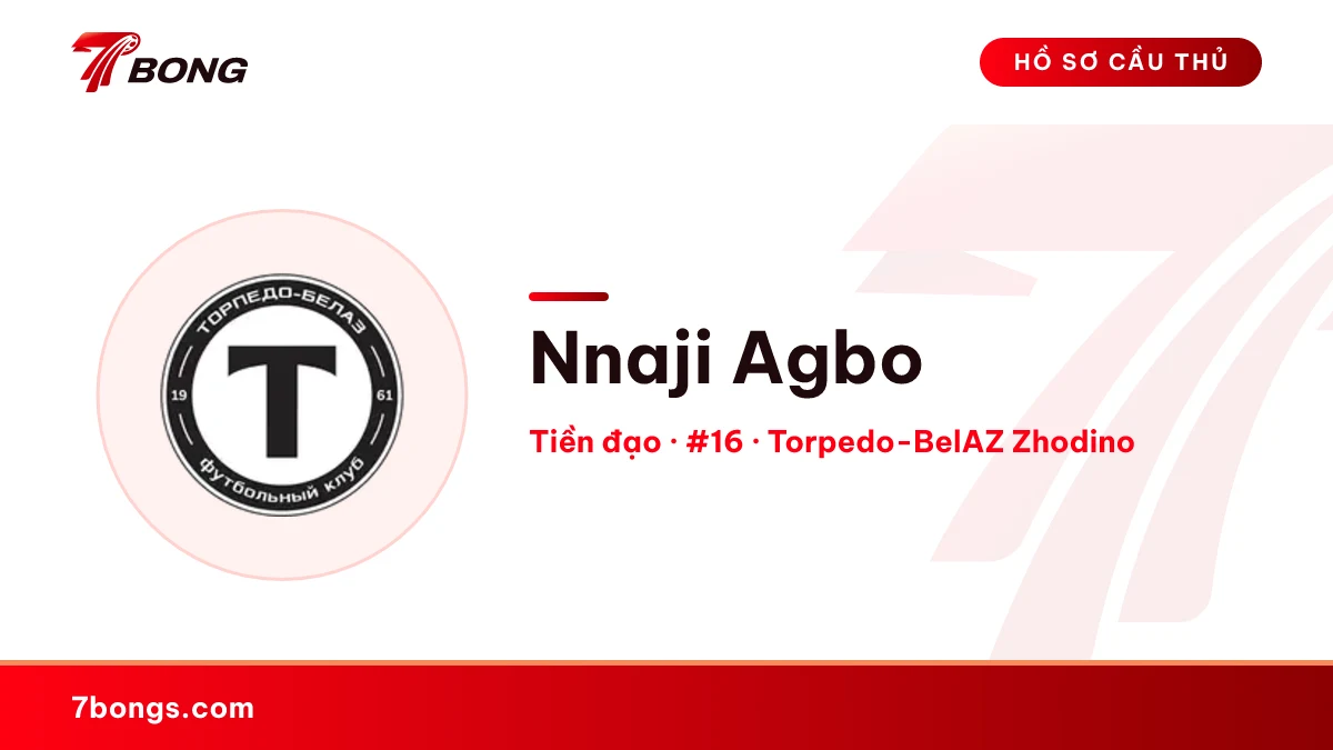 Nnaji Agbo — Torpedo-BelAZ Zhodino