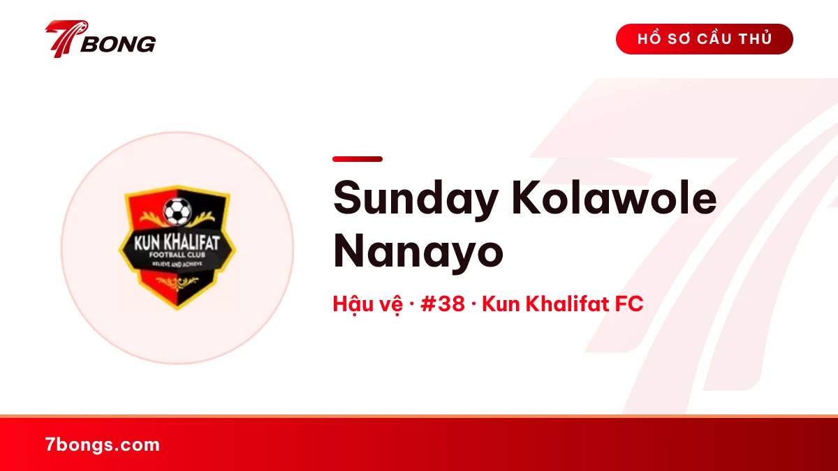 Sunday Kolawole Nanayo — Kun Khalifat FC