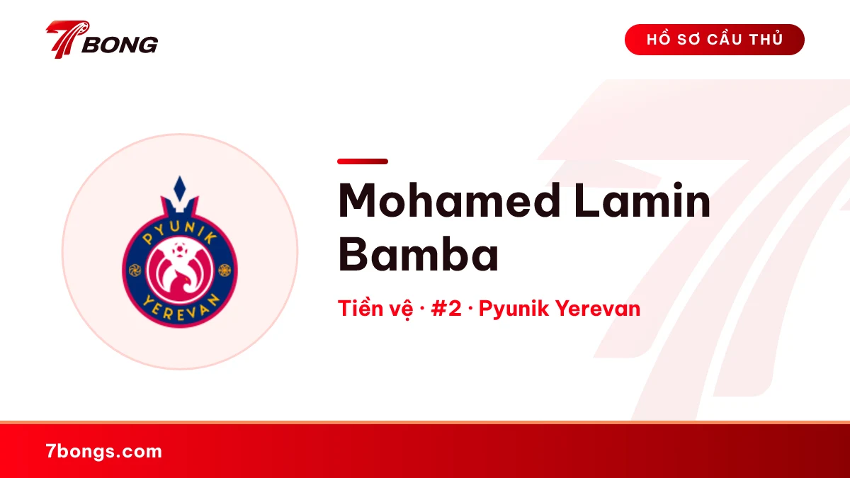 Mohamed Lamin Bamba — Pyunik Yerevan