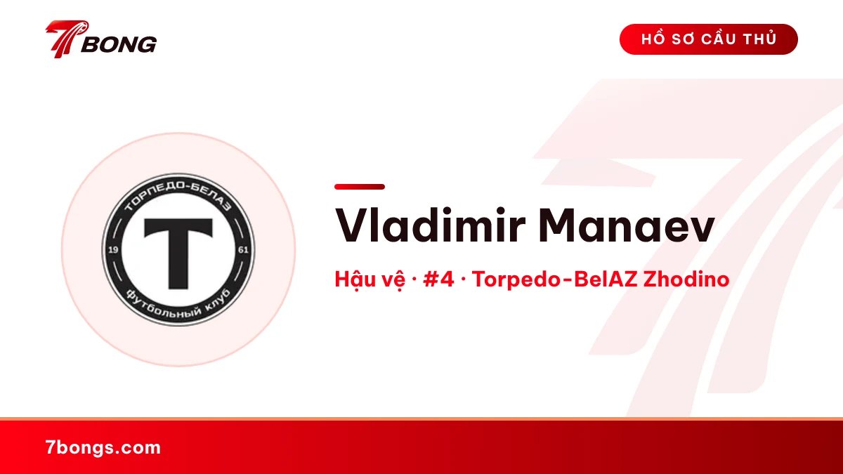 Vladimir Manaev — Torpedo-BelAZ Zhodino