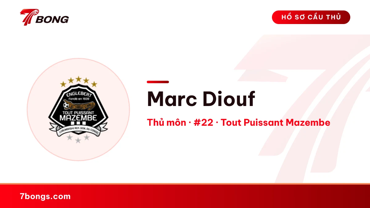 Marc Diouf — Tout Puissant Mazembe