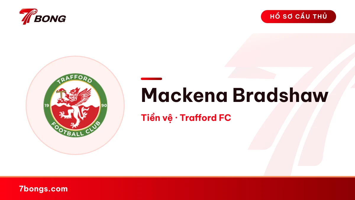 Mackena Bradshaw — Trafford FC