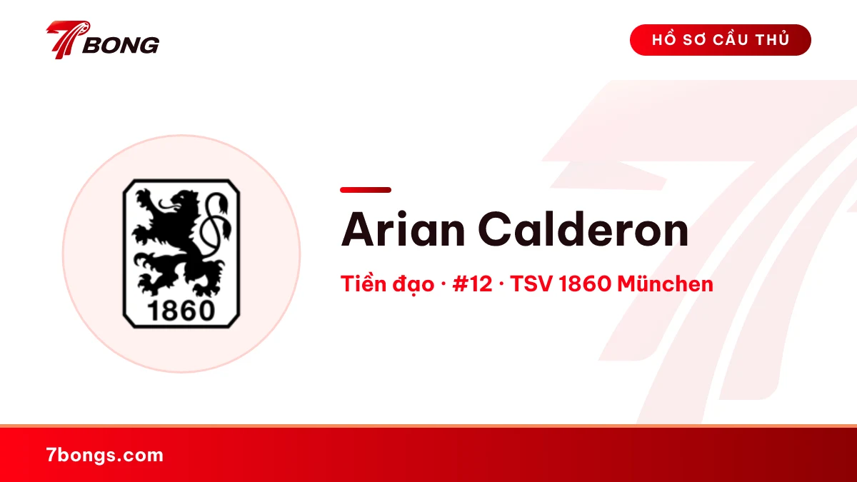 Arian Calderon — TSV 1860 München