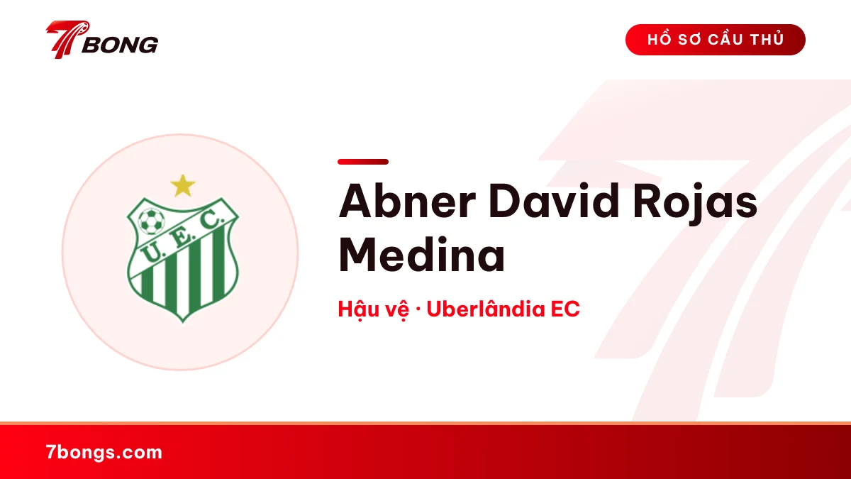 Abner David Rojas Medina — Uberlândia EC