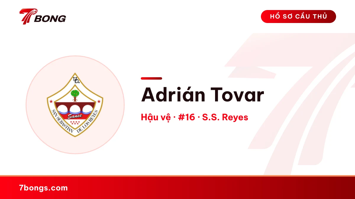 Adrián Tovar — S.S. Reyes