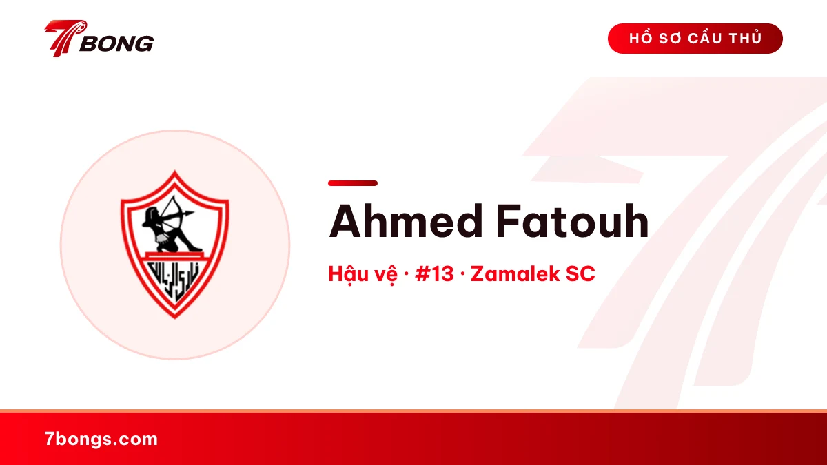 Ahmed Fatouh — Zamalek SC