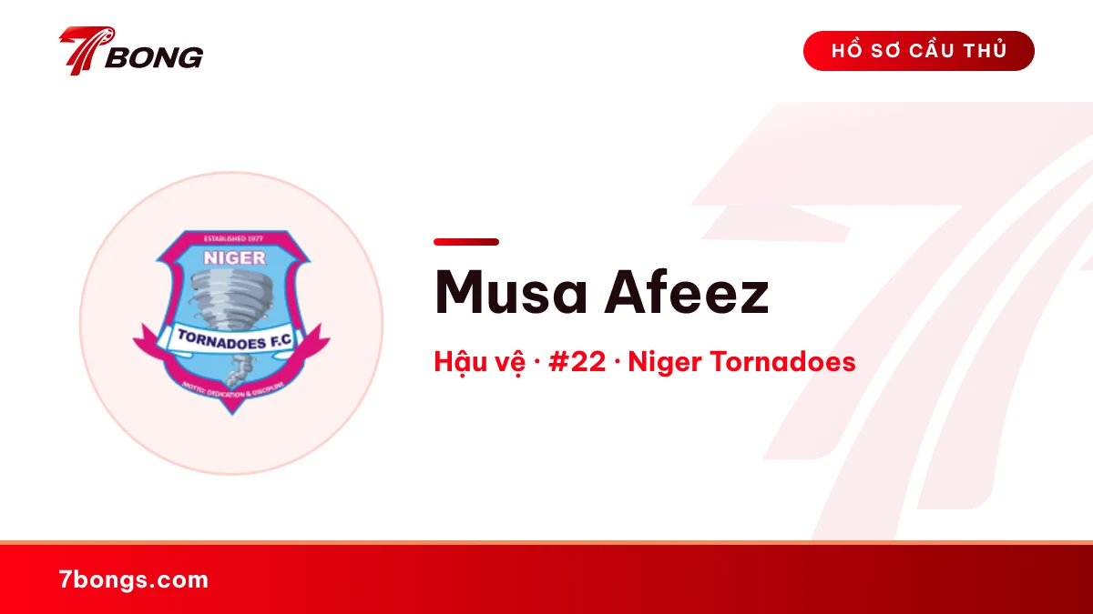 Musa Afeez — Niger Tornadoes