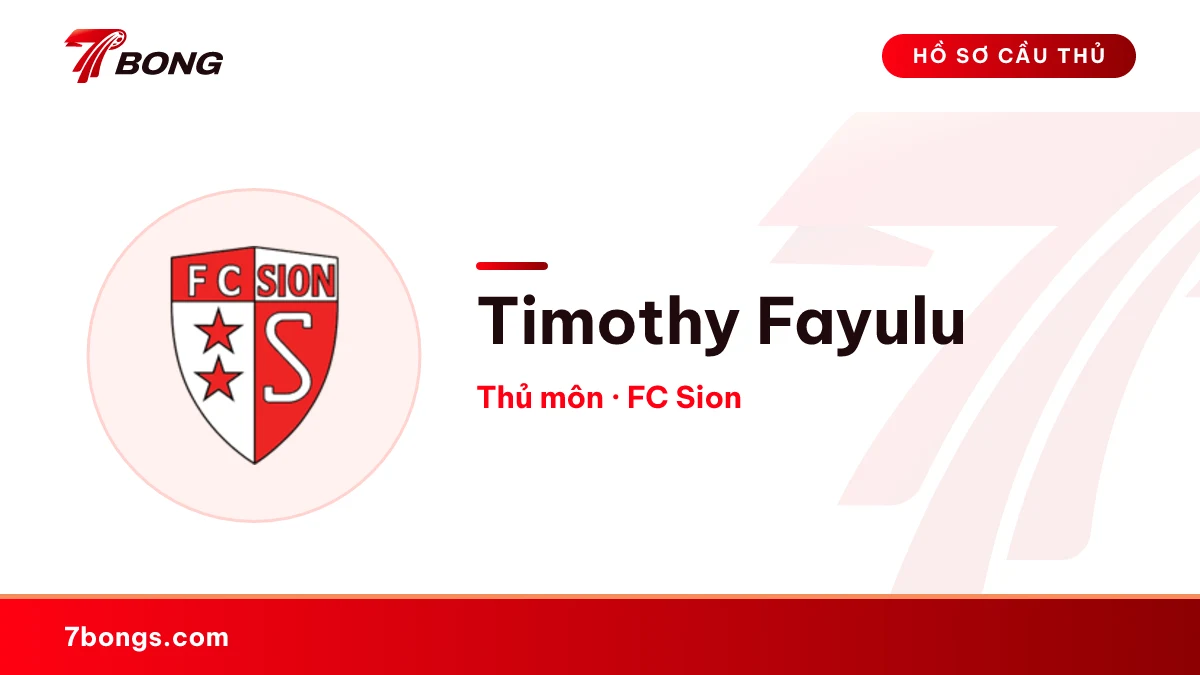 Timothy Fayulu — FC Sion