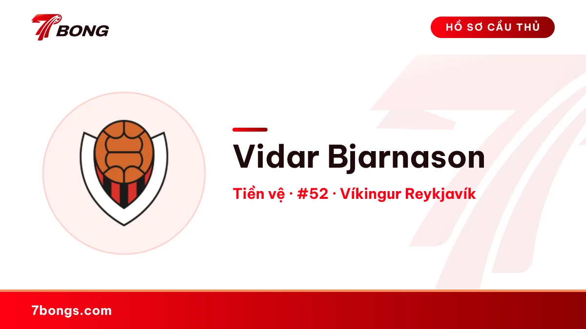 Vidar Bjarnason — Víkingur Reykjavík