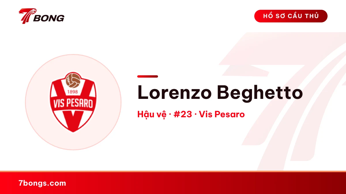 Lorenzo Beghetto — Vis Pesaro