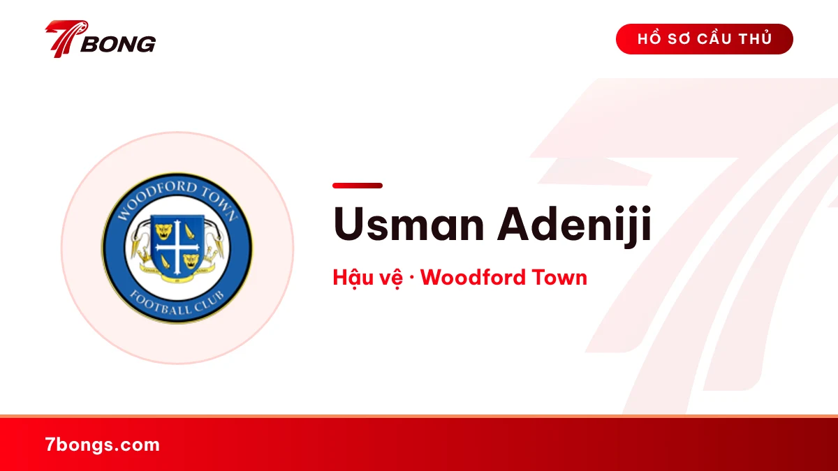 Usman Adeniji — Woodford Town