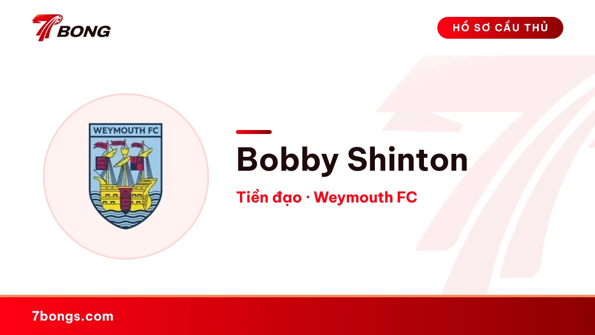 Bobby Shinton — Weymouth FC