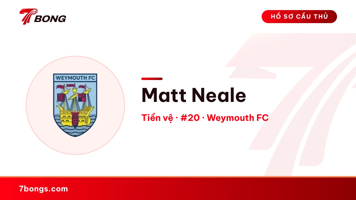 Matt Neale — Weymouth FC