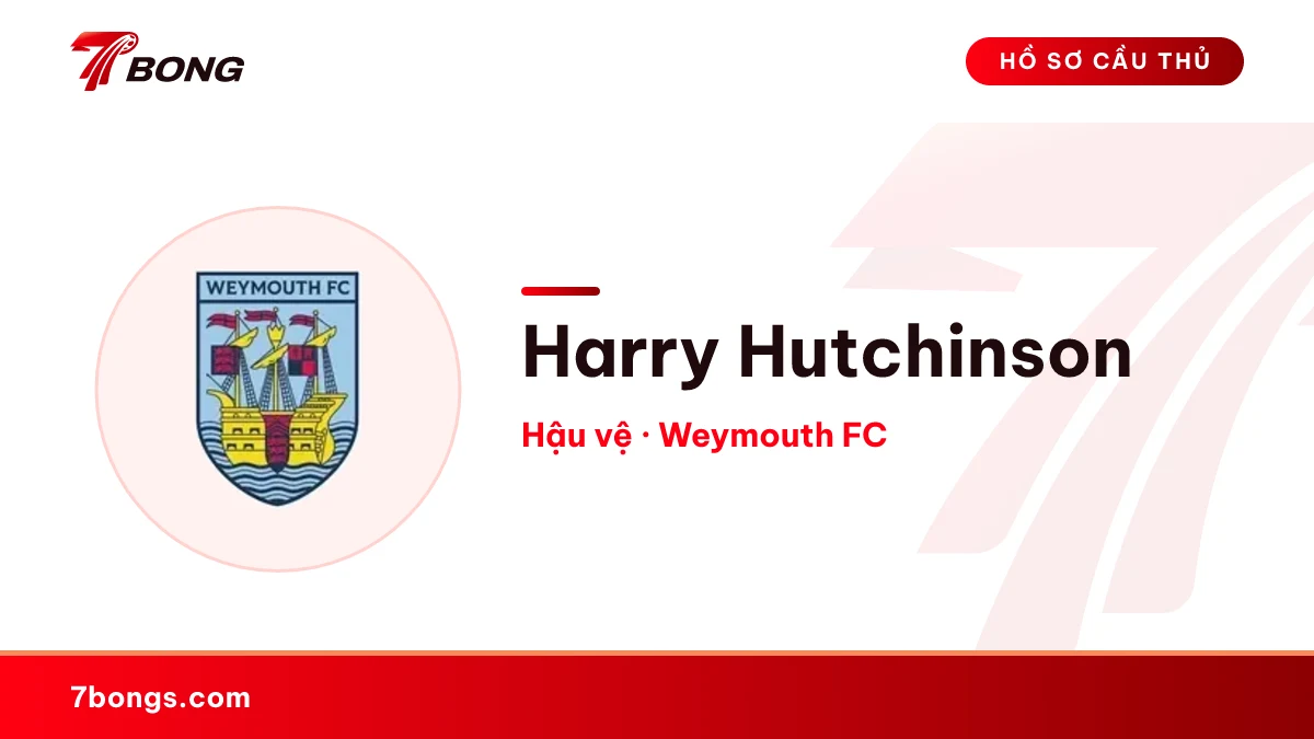 Harry Hutchinson — Weymouth FC