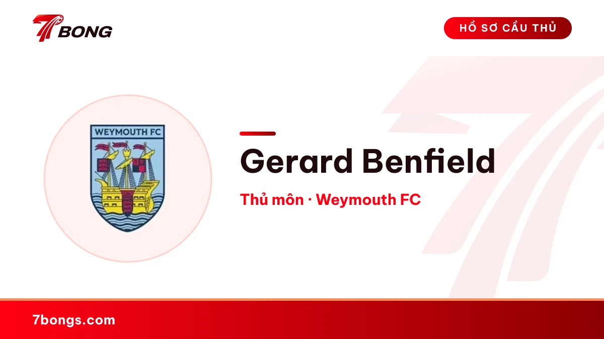 Gerard Benfield — Weymouth FC