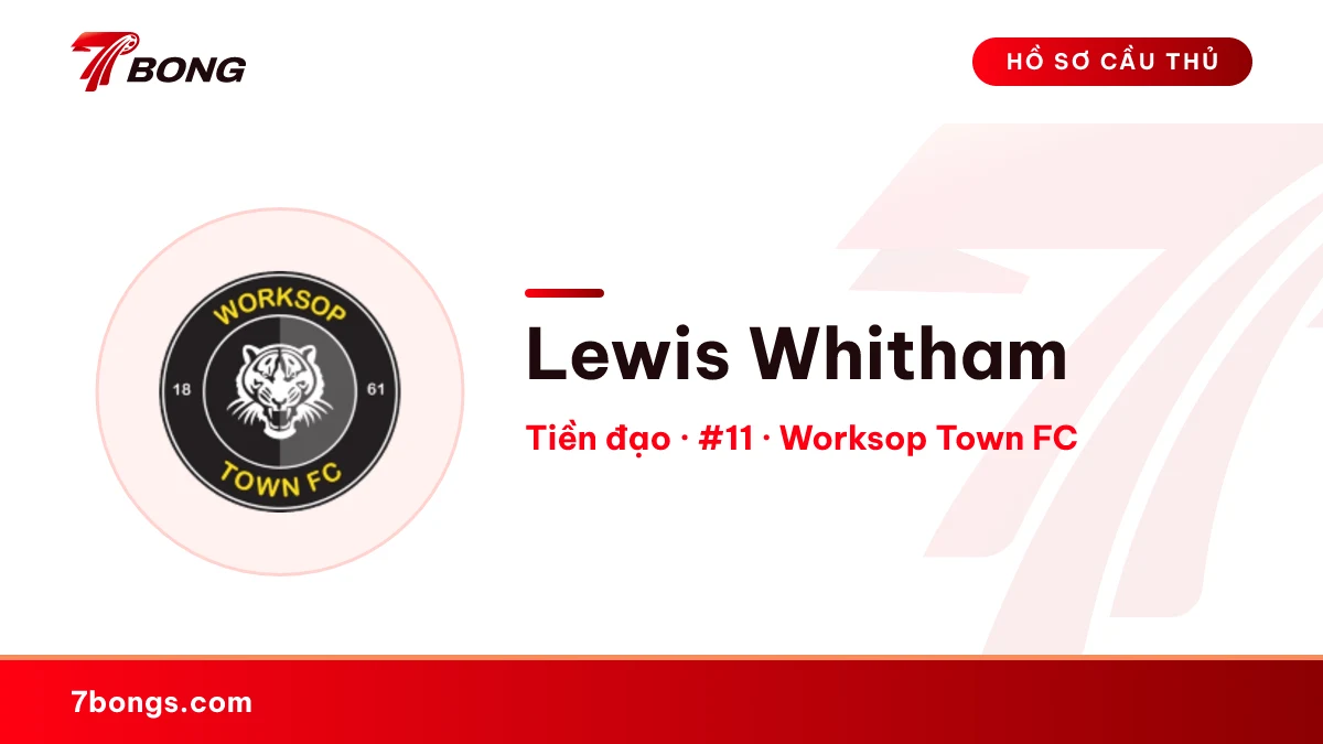 Lewis Whitham — Worksop Town FC