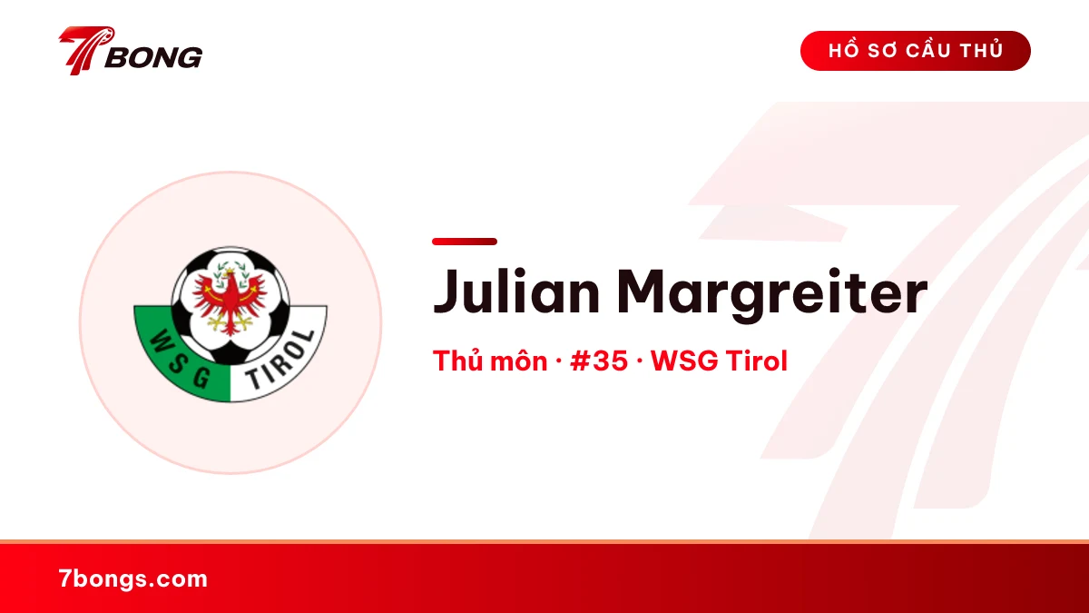 Julian Margreiter — WSG Tirol