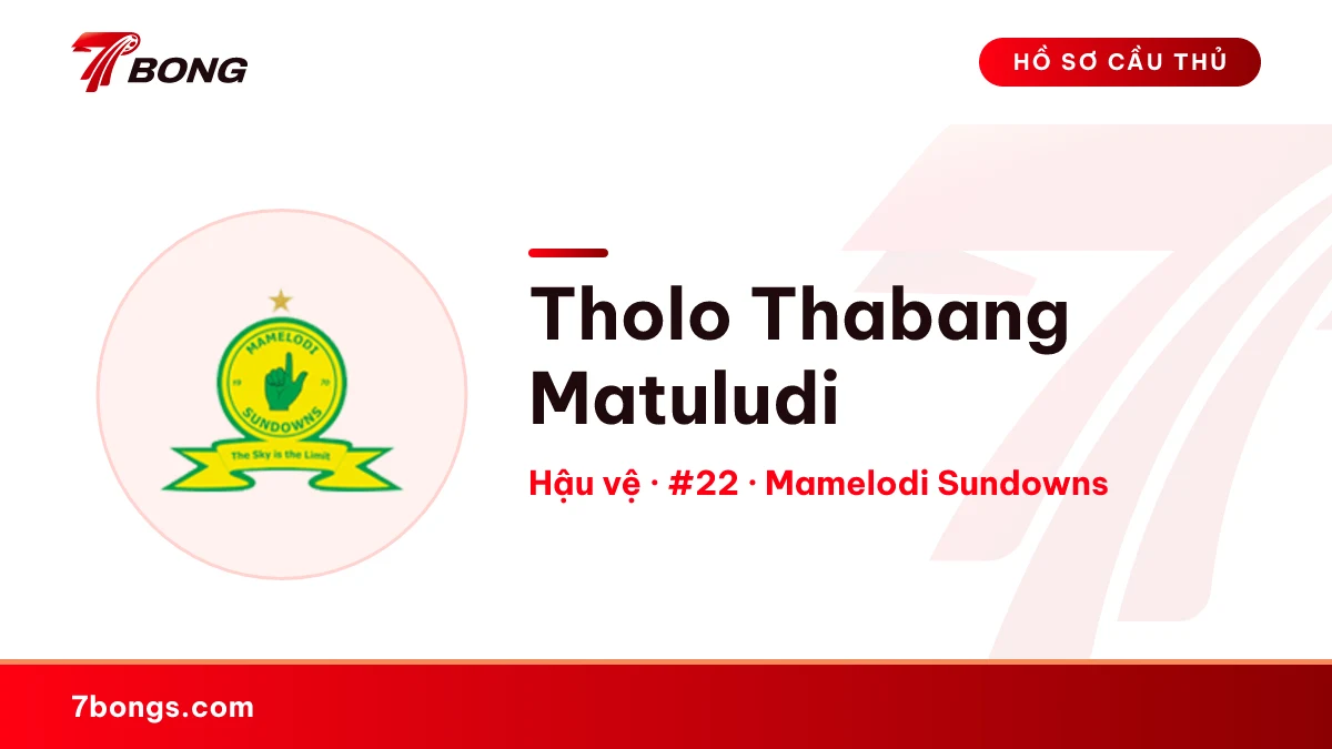 Tholo Thabang Matuludi — Mamelodi Sundowns