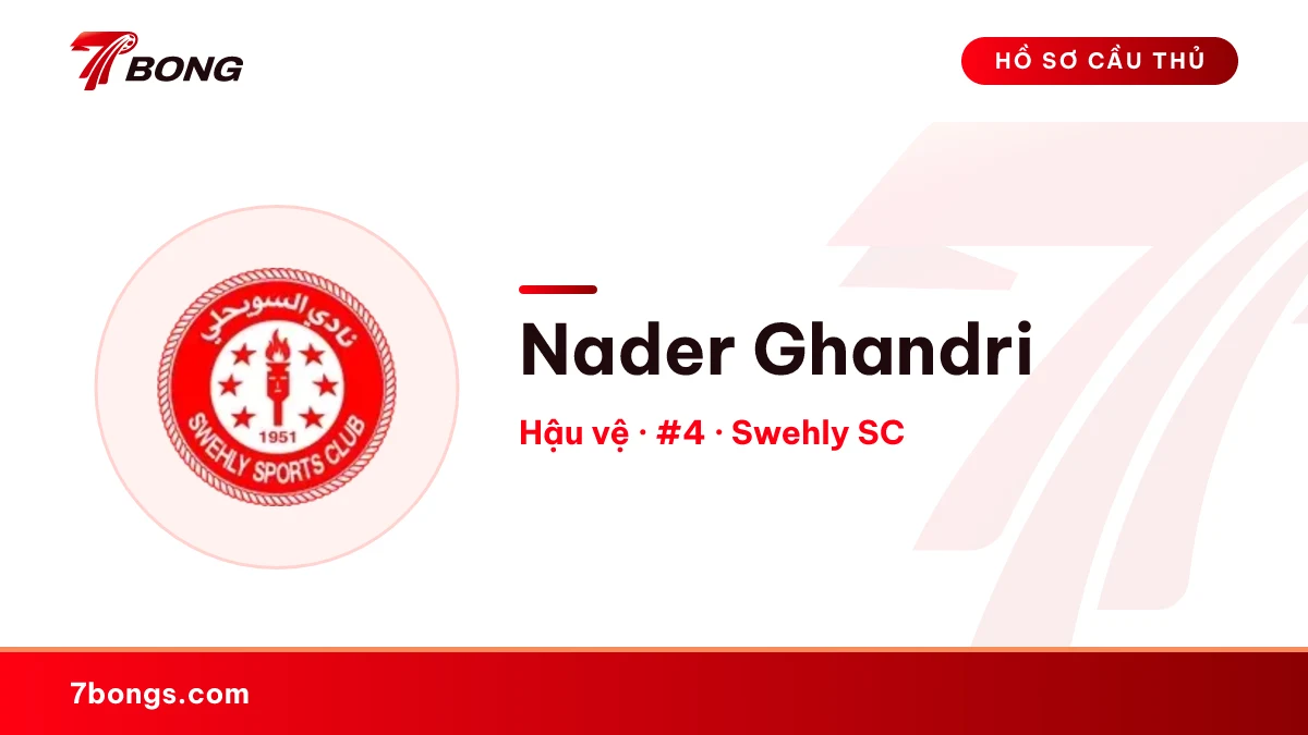 Nader Ghandri — Swehly SC