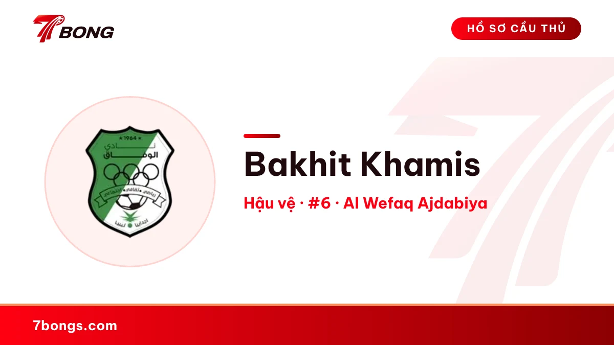 Bakhit Khamis — Al Wefaq Ajdabiya