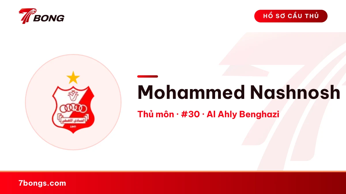 Mohammed Nashnosh — Al Ahly Benghazi