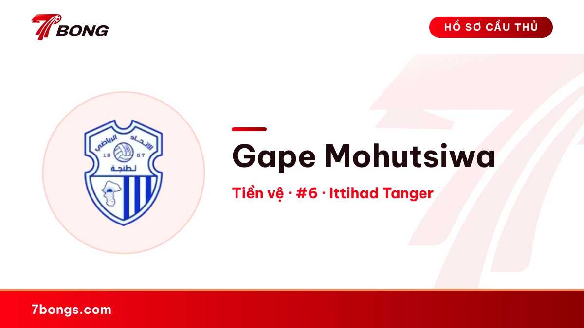 Gape Mohutsiwa — Ittihad Tanger