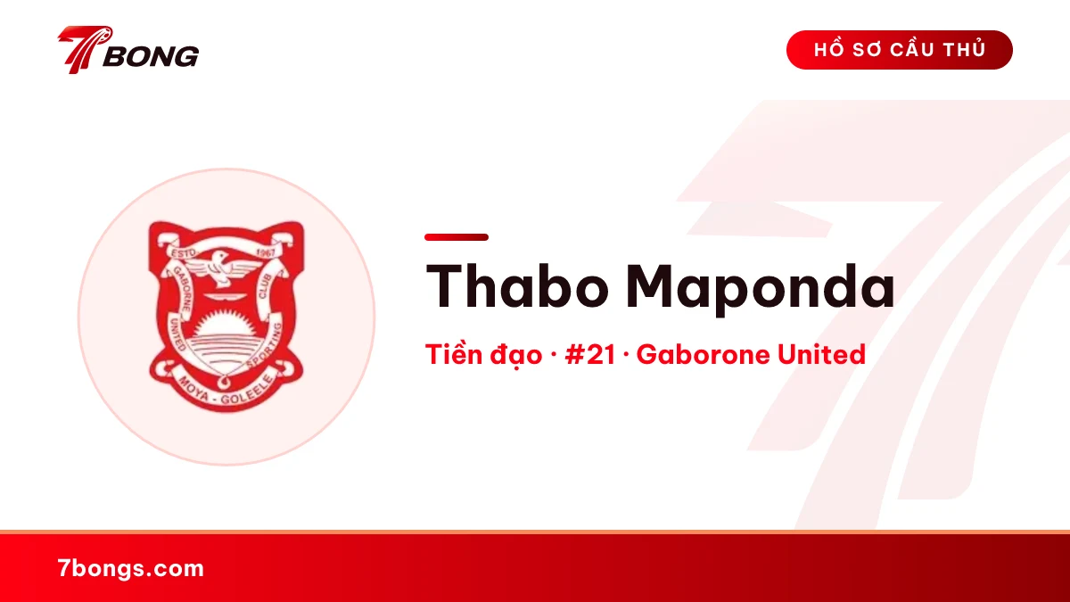 Thabo Maponda — Gaborone United