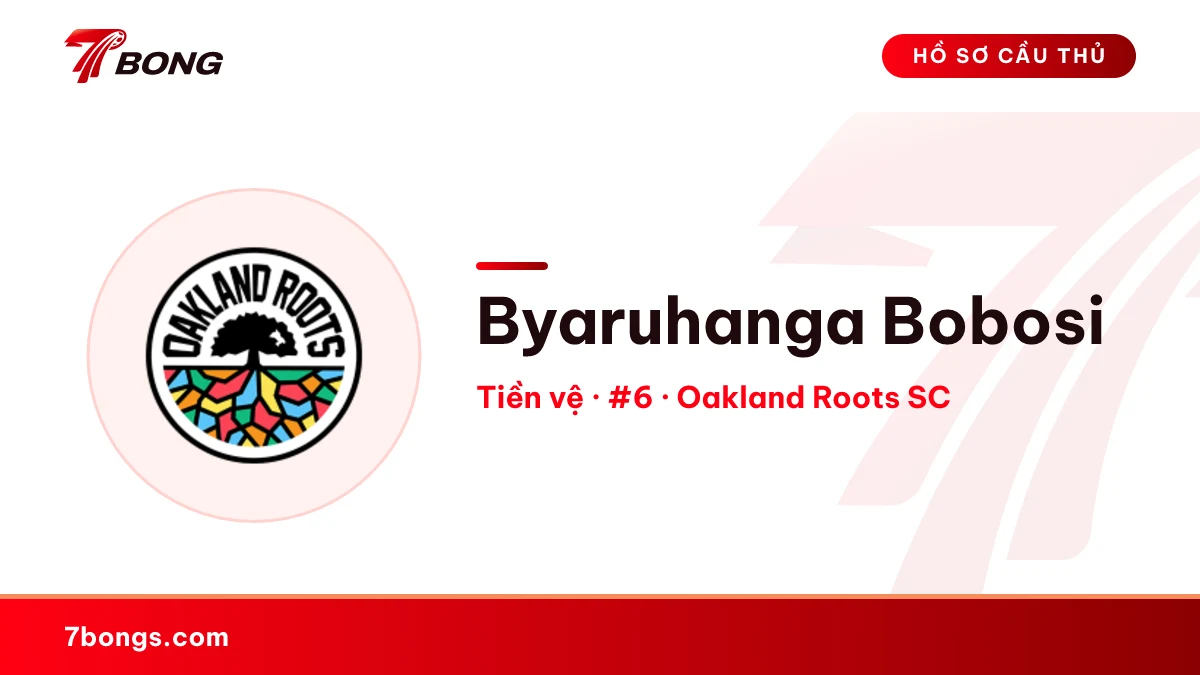 Byaruhanga Bobosi — Oakland Roots SC
