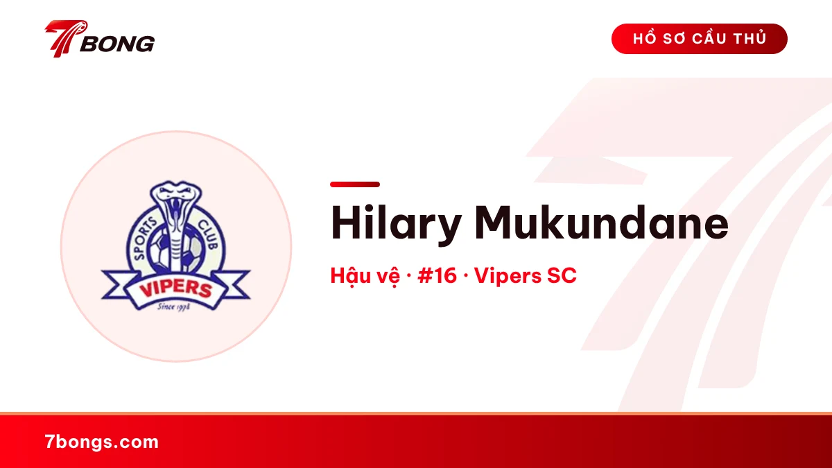 Hilary Mukundane — Vipers SC