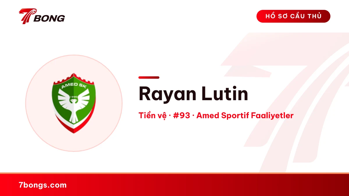 Rayan Lutin — Amed Sportif Faaliyetler