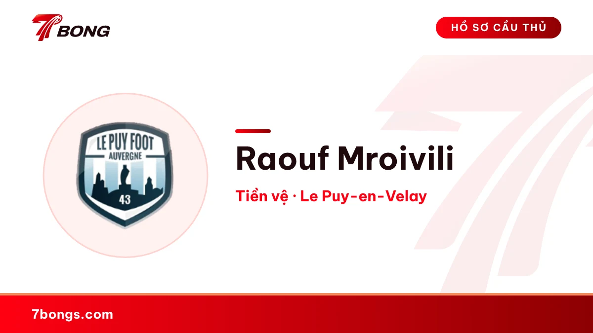 Raouf Mroivili — Le Puy-en-Velay