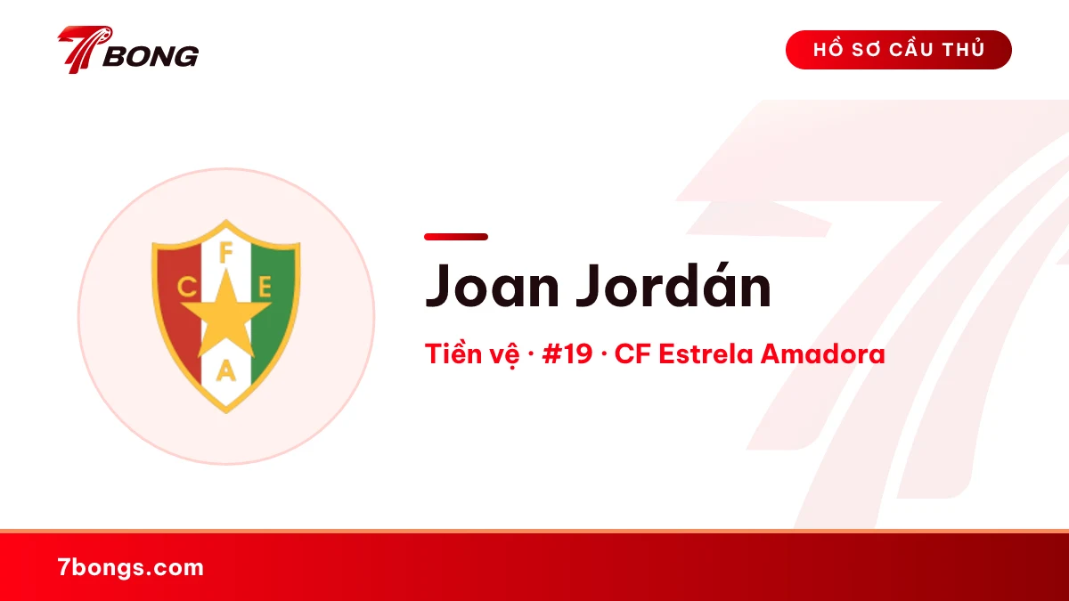 Joan Jordán — CF Estrela Amadora