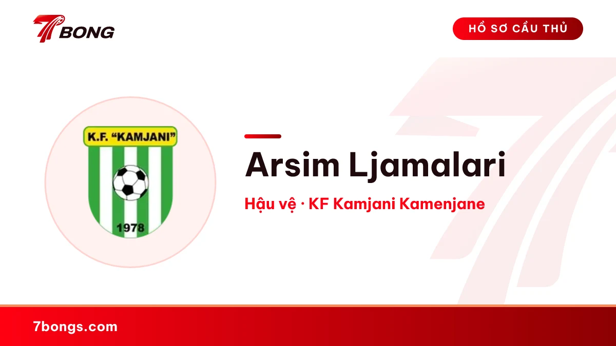Arsim Ljamalari — KF Kamjani Kamenjane