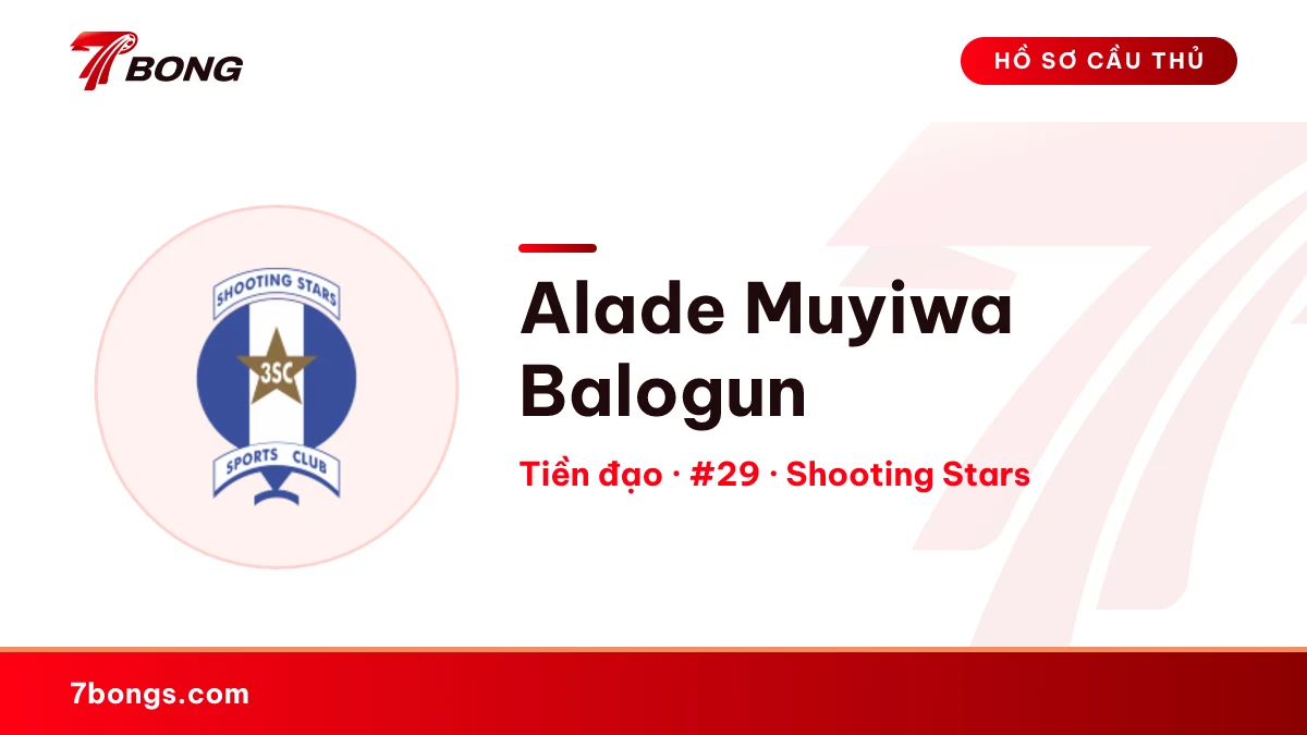 Alade Muyiwa Balogun — Shooting Stars
