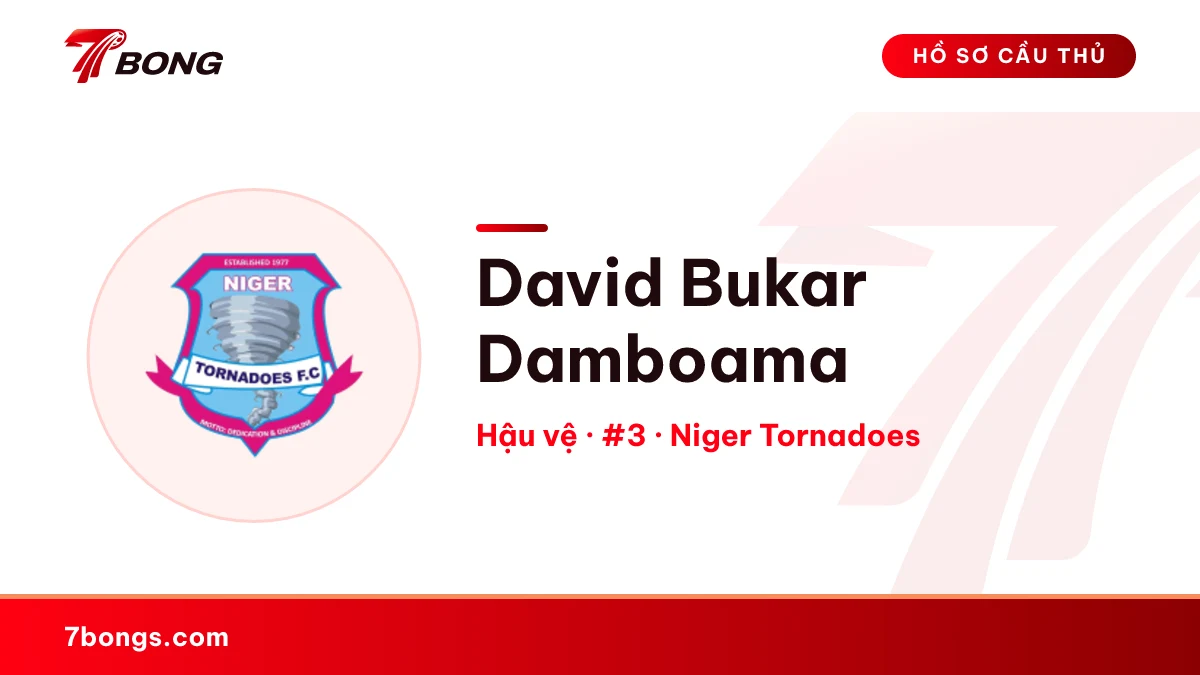 David Bukar Damboama — Niger Tornadoes