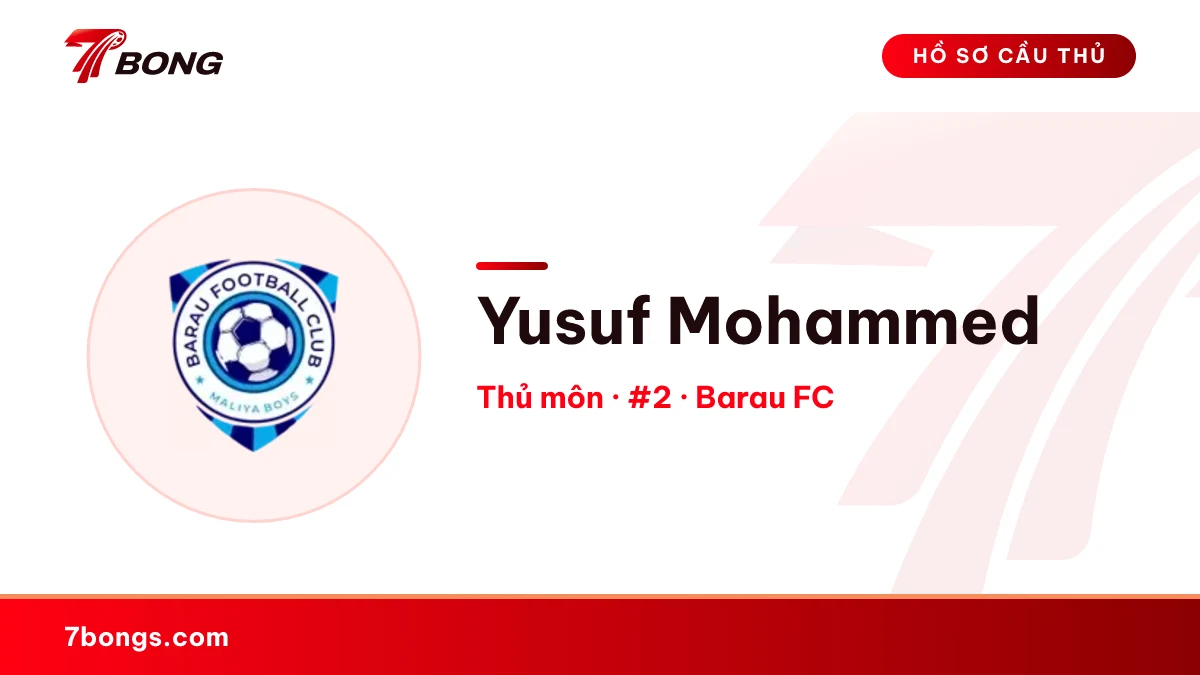 Yusuf Mohammed — Barau FC