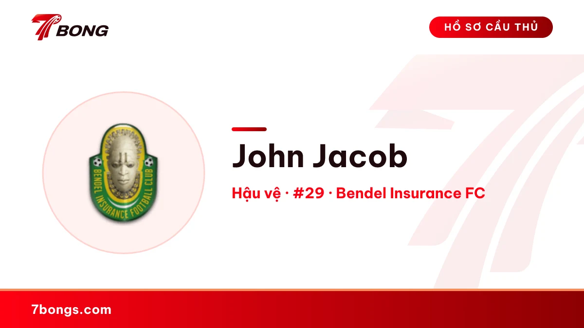 John Jacob — Bendel Insurance FC