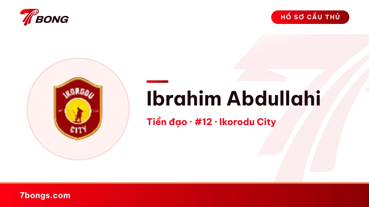 Ibrahim Abdullahi — Ikorodu City